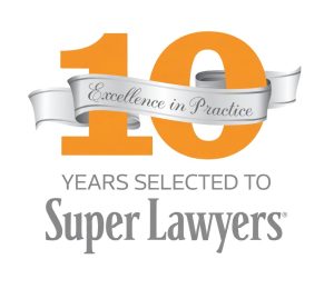 10 years Super Lawyers